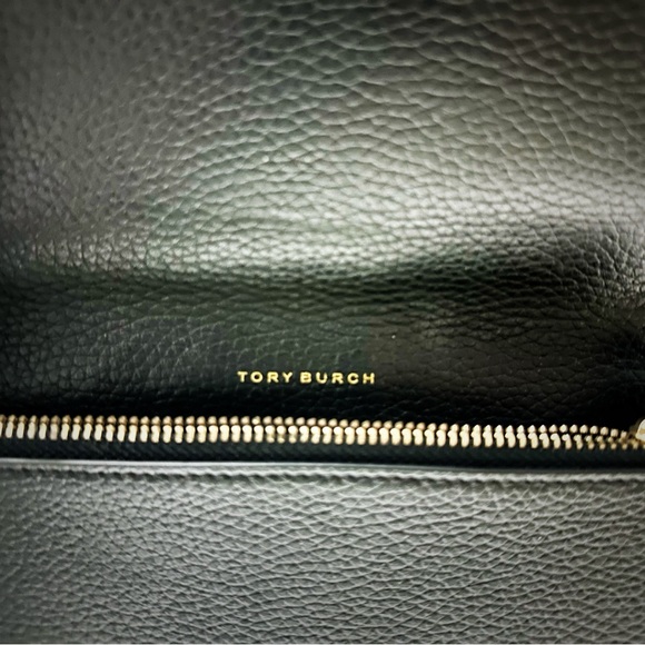 Vintage style Tory Burch small crossbody Bag Black Leather - Picture 9 of 17